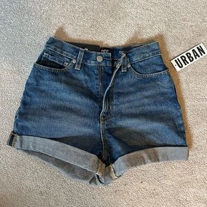 Urban Outfitters BDG Mom High Rise Denim Shorts